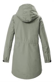 Funktionsparka mit Kapuze 00741 helles salbei