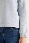 Funnelneck Sweatshirt luna grey melange