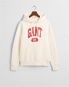 GANT 49 Arch Graphic Hoodie cream