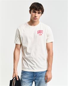 GANT 49 Arch Graphic T-Shirt cream