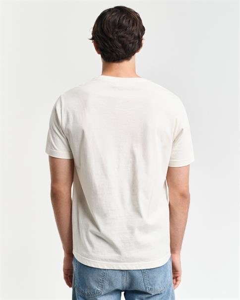 GANT 49 Arch Graphic T-Shirt cream