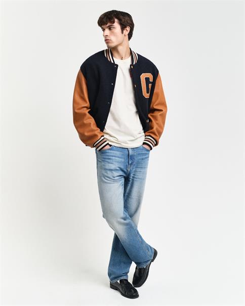 GANT 49 Arch Graphic T-Shirt cream