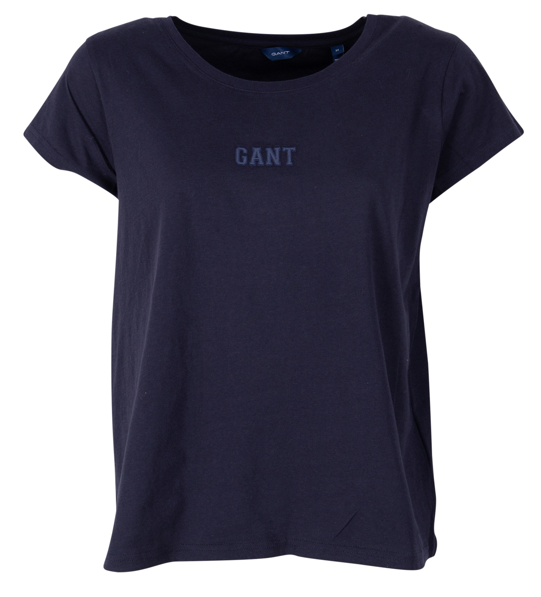 Gant Damen T-Shirt 4200228 Blau - kragen