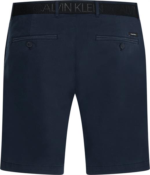 GARMENT DYE BELTED SHORTS calvin navy