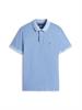GARMENT DYE REG POLO brisk blue
