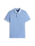 GARMENT DYE REG POLO brisk blue