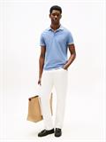 GARMENT DYE REG POLO brisk blue