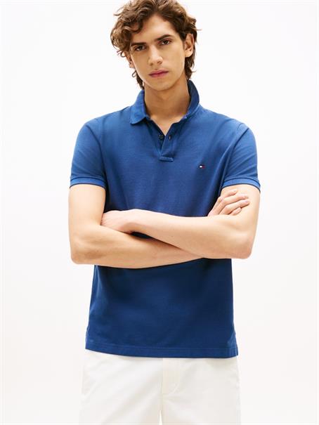 GARMENT DYE REG POLO preppy navy