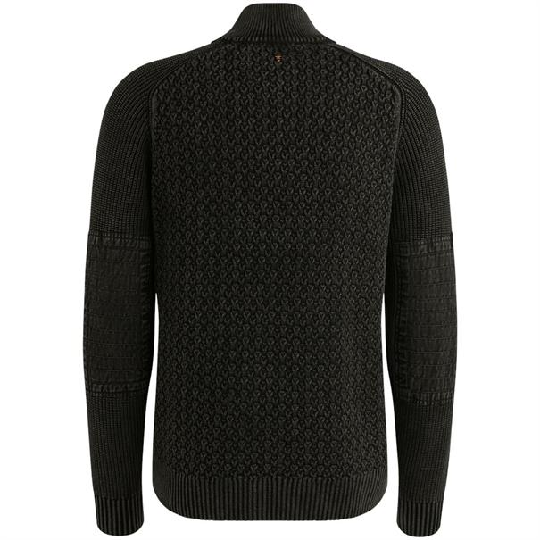 garment dye stone wash black