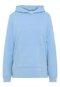 Garment dyed Hoodie light sky blue