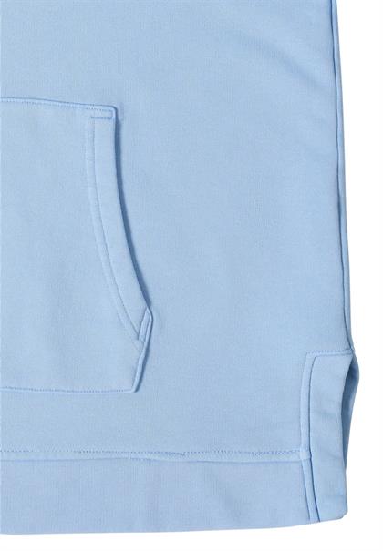 Garment dyed Hoodie light sky blue