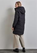 Gefütterte Jacke black