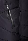 Gefütterte Jacke black