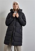 Gefütterte Jacke black