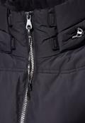 Gefütterte Jacke black