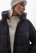 Gefütterte Jacke black
