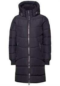 Gefütterte Jacke black