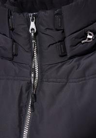 Gefütterte Jacke black
