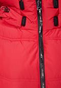 Gefütterte Jacke carpet red