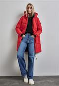 Gefütterte Jacke carpet red