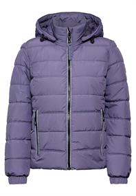 Gefütterte Jacke stormy violet