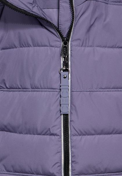 Gefütterte Jacke stormy violet
