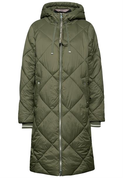 Gefütterte Steppjacke winter moss green