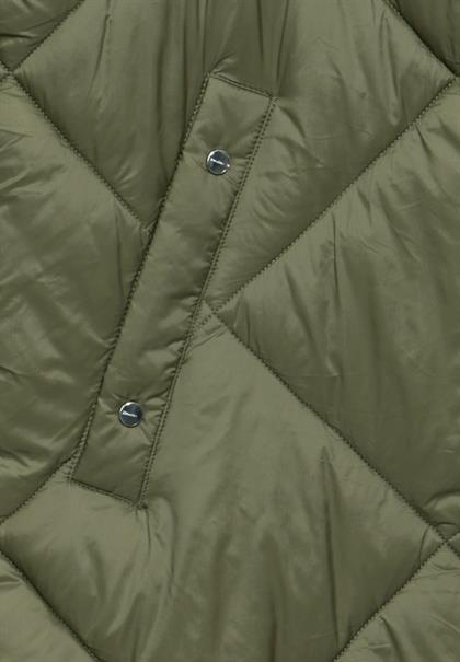 Gefütterte Steppjacke winter moss green