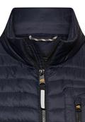 Gefütterte Steppweste mit Reißverschlusstaschen dark navy