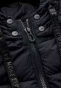 Gefütterter Steppmantel black