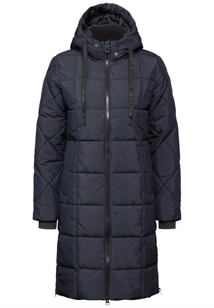 Gefütterter Steppmantel dark navy blue