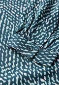 Gemusterte Bluse cool vintage green