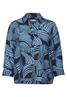 Gemusterte Bluse universal blue