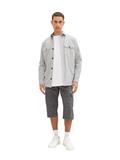 Gemusterte Cargo Shorts grey anthra check