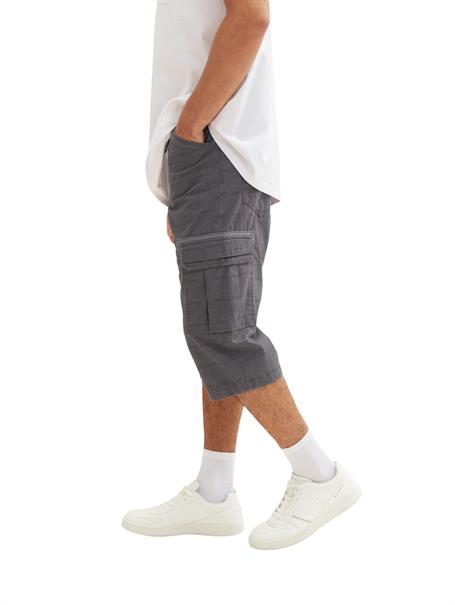 Gemusterte Cargo Shorts grey anthra check