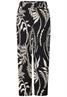 Gemusterte Culotte black