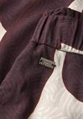 Gemusterte Culotte fudge red