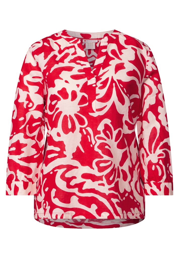 STREET ONE Klassische Bluse, mit All-Over Print günstig online kaufen