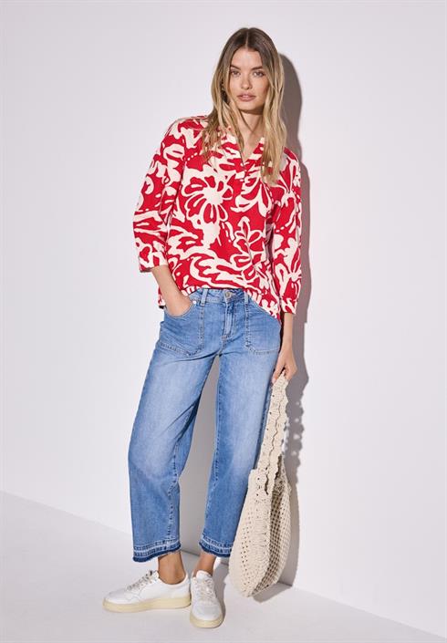 gemusterte-leinenmix-bluse-glory-red