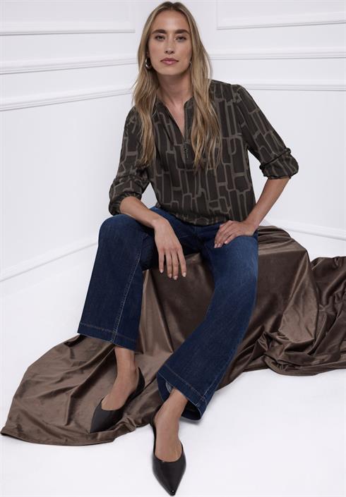 gemusterte-tunika-darkest-brown