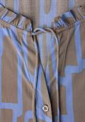 Gemusterte Tunika mit Tape frosted blue