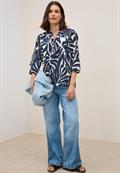 Gemusterte Tunika urban dark blue