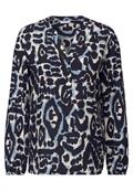 Gemusterte Tunika urban dark blue