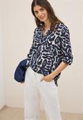 Gemusterte Tunika urban dark blue