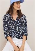 Gemusterte Tunika urban dark blue