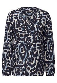 Gemusterte Tunika urban dark blue