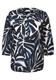 Gemusterte Tunika urban dark blue