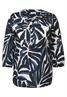 Gemusterte Tunika urban dark blue