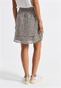 Gemusterter Chiffon-Rock nomad brown