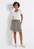 Gemusterter Chiffon-Rock nomad brown
